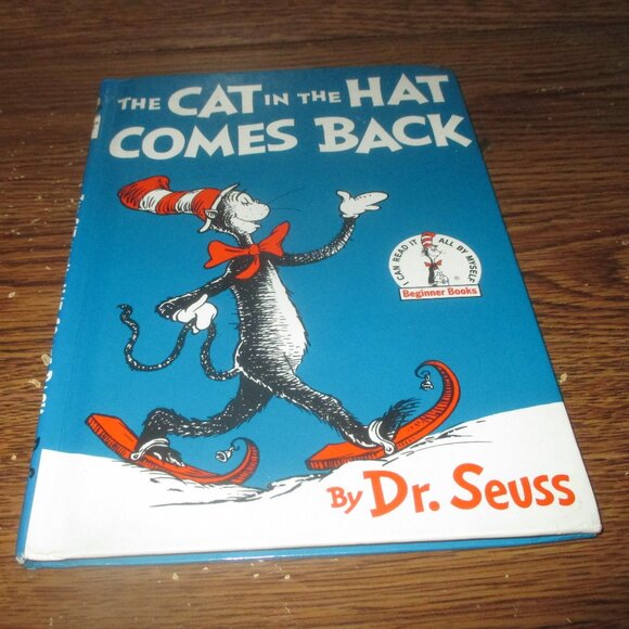 The Cat in the Hat Comes Back by Dr. Seuss (Dr. Seuss, 1958, Hardcover Book) - Picture 1 of 3